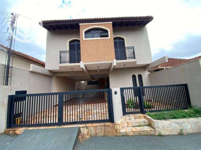 Casa com 4 dormitórios para alugar, 309 m² por R$ 3.597,76/mês - Nogueira - Barretos/SP
