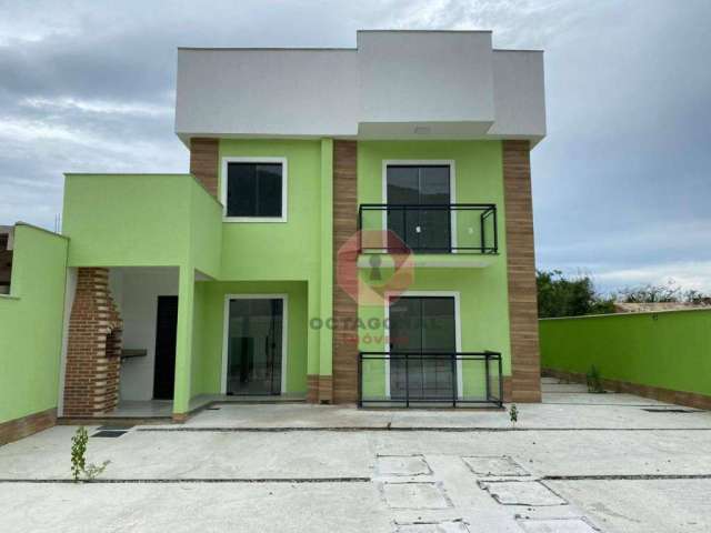 Apartamento com 2 dormitórios à venda, 58 m² por R$ 250.000,00 - Itaipuaçu - Maricá/RJ