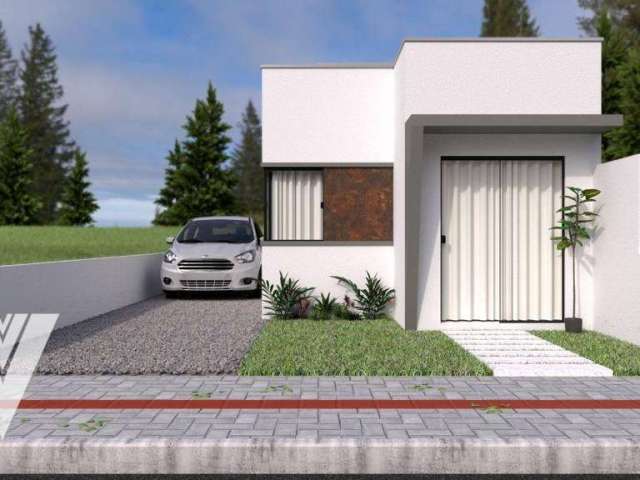 Casa com 2 dormitórios à venda, 53 m² por R$ 272.000,00 - Benedito - Indaial/SC