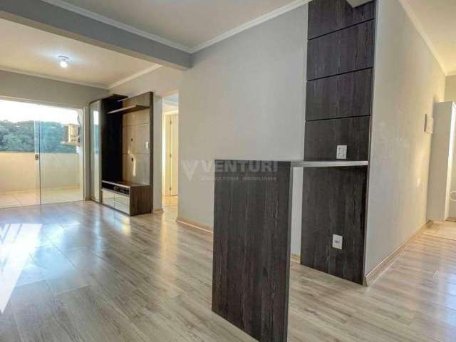 Apartamento com 2 dormitórios para alugar, 72 m² por R$ 2.546,11/mês - Água Verde - Blumenau/SC