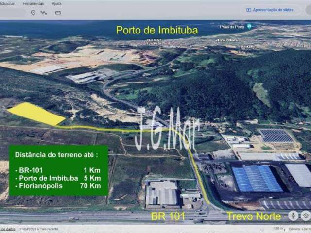 Terreno à venda, 31083 m² por R$ 9.200.000,00 - Nova Brasilia - Imbituba/SC