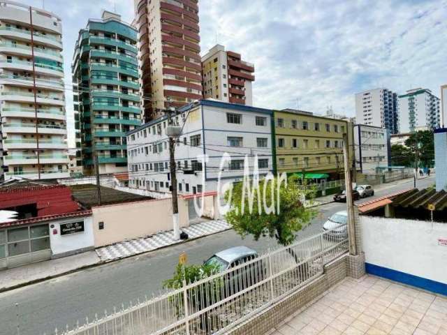 Apartamento com 2 dormitórios para alugar, 72 m² por R$ 2.100,00/mês - Vila Guilhermina - Praia Grande/SP
