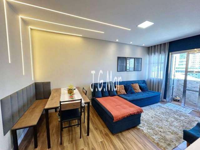 Apartamento com 1 dormitório à venda, 45 m² por R$ 340.000,00 - Boqueirão - Praia Grande/SP