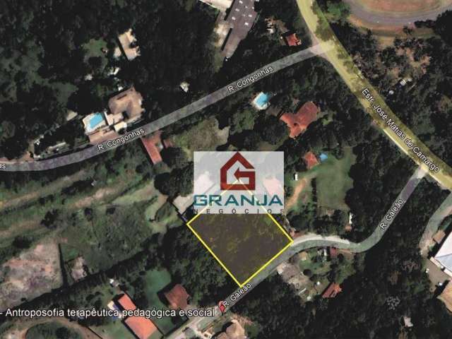 Terreno à venda, 1550 m² por R$ 420.000,00 - Granja Viana - Embu das Artes/SP