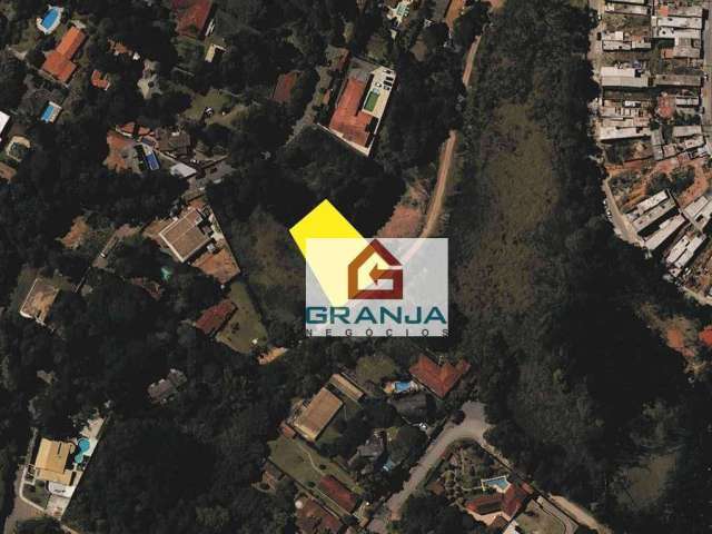 Terreno à venda, 1420 m² por R$ 390.000,00 - Granja Viana - Carapicuíba/SP