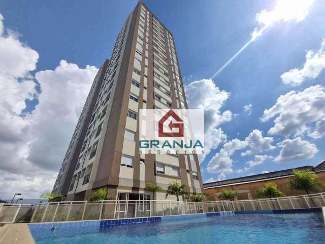 Apartamento com 2 dormitórios à venda, 53 m² por R$ 370.000,00 - Granja Viana - Carapicuíba/SP