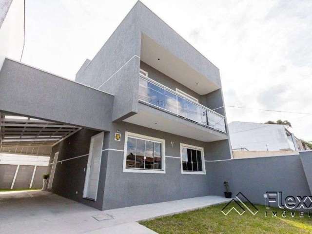 Sobrado com 4 dormitórios à venda, 157 m² por R$ 690.000,00 - Santa Cândida - Curitiba/PR
