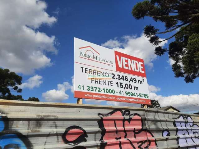 Terreno comercial à venda na Avenida Vereador Toaldo Túlio, 3523, São Braz, Curitiba, 2346 m2 por R$ 2.980.000
