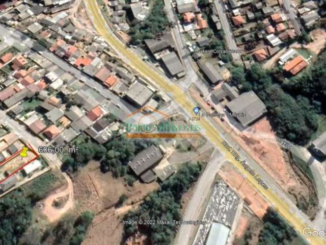 Terreno à venda na Frederico Kasorek, 25, Jardim Viviane, Campo Magro, 606 m2 por R$ 290.000