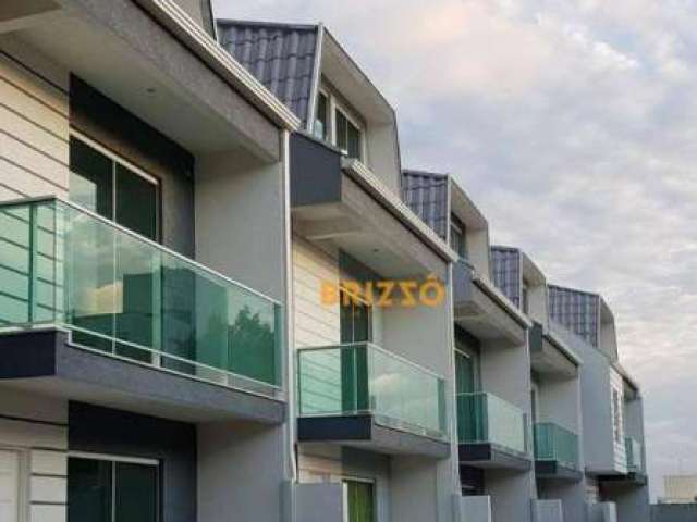 Sobrado triplex com 4 dormitórios à venda, 108 m² por R$ 500.000 - Cajuru - Curitiba/PR