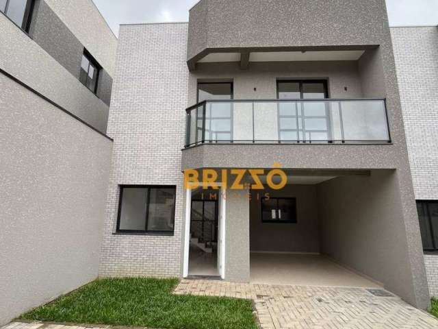 Sobrado com 3 dormitórios, sendo 1 suíte à venda, 89 m² por R$ 506.293 - Cachoeira - Curitiba/PR