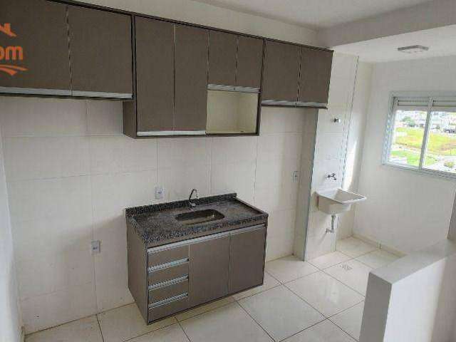 Apartamento com 2 dormitórios para alugar, 51 m² por R$ 2.616,65/mês - Condomínio Residencial Colinas do Paratehy - São José dos Campos/SP