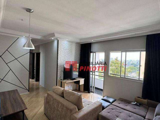 Apartamento com 3 dormitórios, 69 m² - venda por R$ 425.000,00 ou aluguel por R$ 2.505,16/mês - Planalto - São Bernardo do Campo/SP