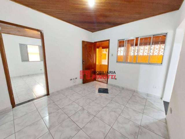 Casa com 2 dormitórios para alugar, 122 m² por R$ 2.298,00/mês - Independência - São Bernardo do Campo/SP