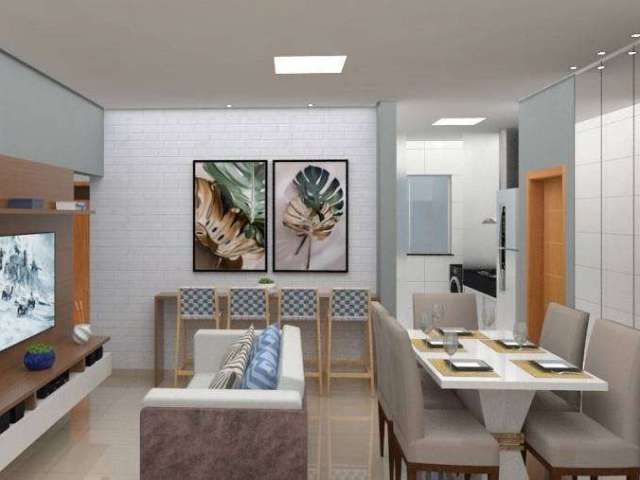 Apartamento com 3 quartos à venda na Rua Ana Marques da Silva, 365, Jaqueline, Belo Horizonte por R$ 288.000