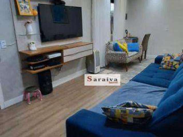Apartamento com 2 dormitórios à venda, 70 m² por R$ 355.000,00 - Vila Luzita - Santo André/SP