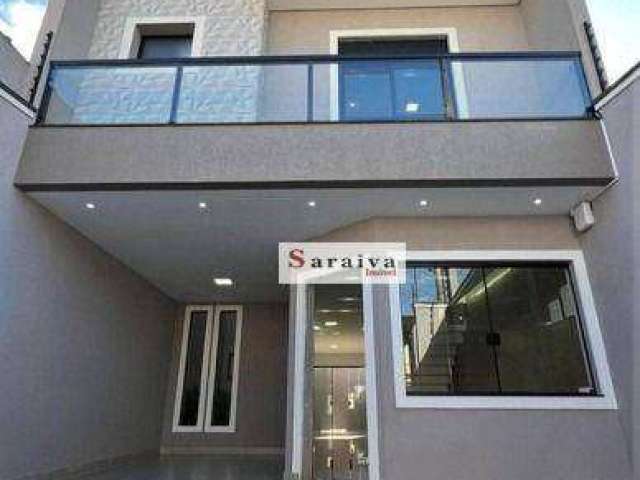 Sobrado com 3 dormitórios à venda, 154 m² por R$ 950.000,00 - Vila Rosa - São Bernardo do Campo/SP