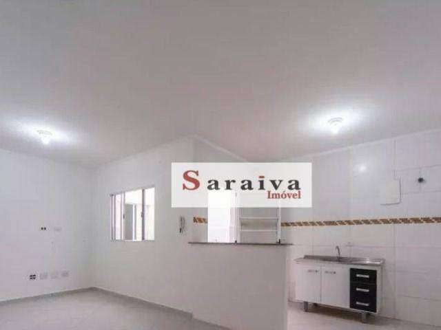Apartamento com 2 dormitórios à venda, 52 m² por R$ 280.000,00 - Vila Humaitá - Santo André/SP