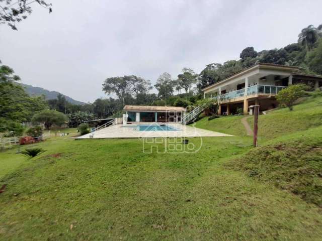 Sítio com 3 dormitórios à venda, 90000 m² por R$ 1.100.000,00 - Funchal - Cachoeiras de Macacu/RJ