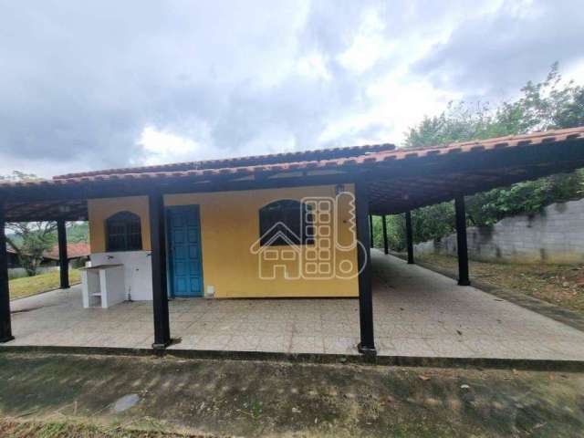 Chácara com 2 dormitórios à venda, 5672 m² por R$ 480.000,00 - Agro Brasil - Itaboraí/RJ