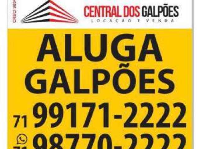 Galpão/Depósito/Armazém para aluguel tem 750 metros quadrados em Porto Seco Pirajá - Salvador - BA