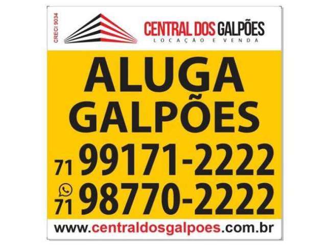 Galpão/Depósito/Armazém para aluguel com 1000 metros quadrados em Dom Avelar - Salvador - Ba