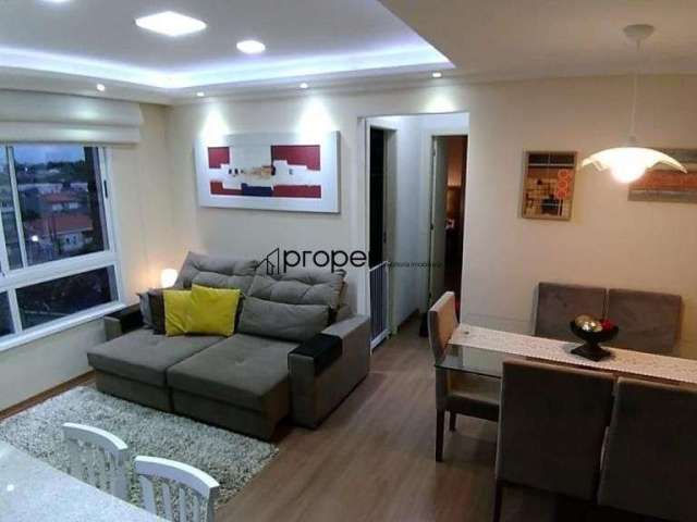 Ótimo apartamento semi-mobiliado com 2 dormitórios à venda, 56 m² por R$ 320.000