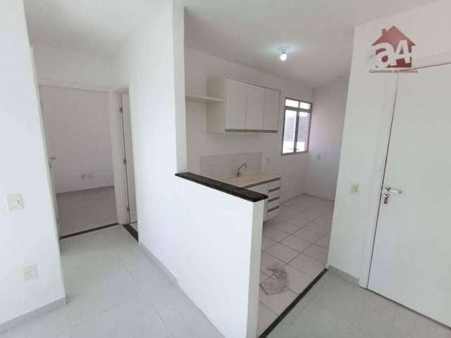 Apartamento com 2 dormitórios para alugar, 41 m² por R$ 950,00/mês - Alto do Picuaia - Lauro de Freitas/BA