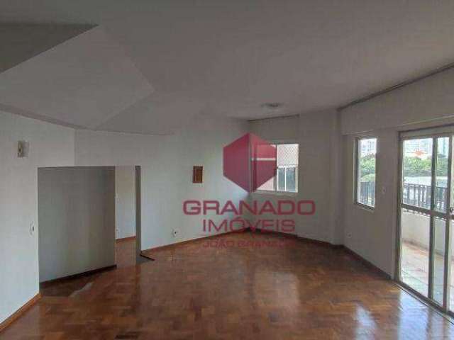 Apartamento com 3 quartos para alugar no centro de Maringá, 186 m² por R$ 4.093/mês - Zona 01 - Maringá/PR