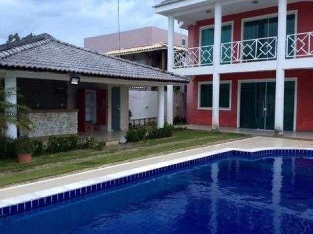 Casa com 4 dormitórios para alugar, 320 m² por R$ 7.030,00/mês - Barra do Jacuípe - Barra do Jacuípe/BA