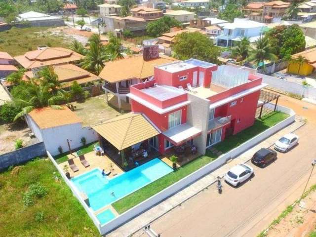 Casa com 4 dormitórios à venda, 500 m² por R$ 1.500.000,00 - Barra do Jacuípe - Camaçari/BA