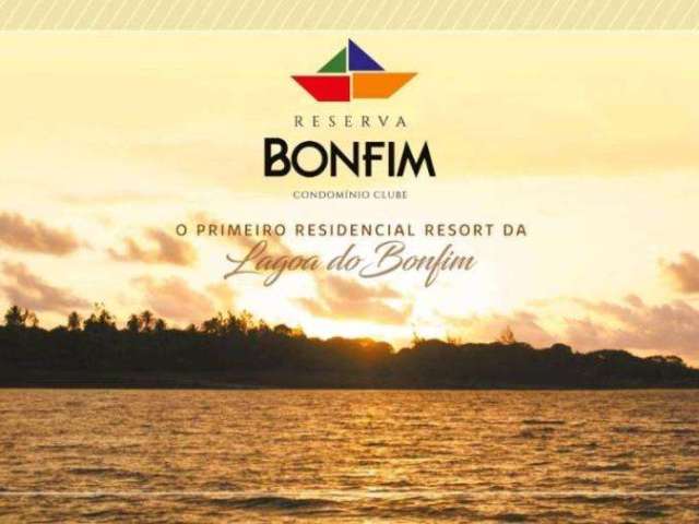 Terreno a venda no espetacular condomínio Reserva do Bonfim com 362m2.  A beira da Lagoa do Bonfim.
