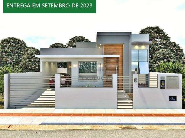 CASA 03 Quartos, 01 Suíte, 01 Vaga - Lot. Vale Verde - Santa Catarina