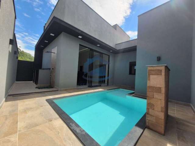 Casa em condomínio fechado com 2 quartos à venda na Márcio José Battistuci, 28, Loteamento Park Gran Reserve, Indaiatuba, 133 m2 por R$ 1.200.000