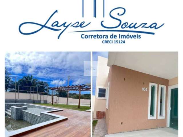 Casa em condomínio fechado com 2 quartos à venda no Alphaville, Camaçari , 70 m2 por R$ 400.000