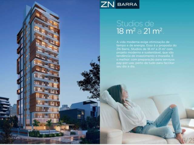 ZN Barra- Studios  de 18m² a 21m²