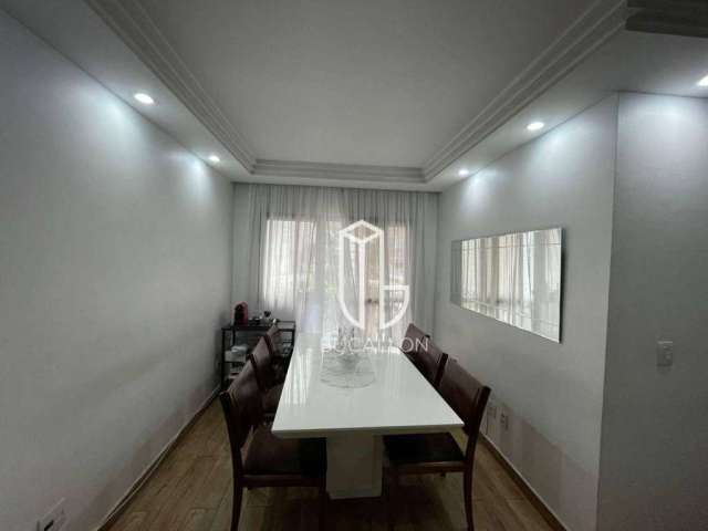 Apartamento com 3 dormitórios à venda, 100 m² por R$ 1.380.000,00 - Moema - São Paulo/SP