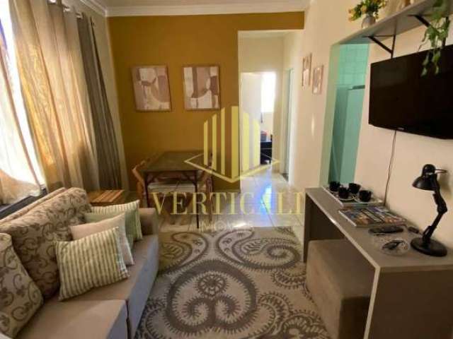 Condomínio Villas de Minas do Cuiabá: Apartamento de 59m² para locação ou venda, mobiliado, 2 quart