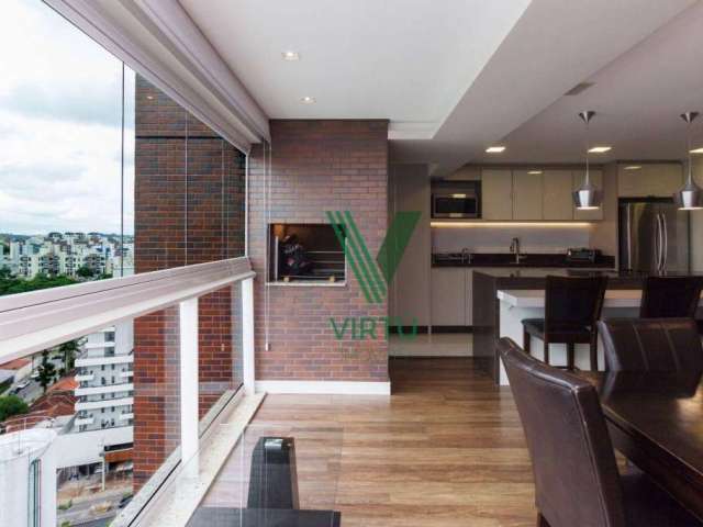 Apartamento com 3 dormitórios para alugar, 140 m² - Cabral - Curitiba/PR