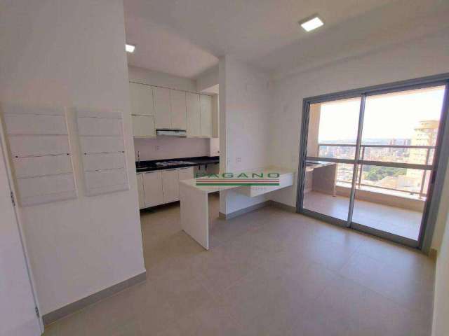 Apartamento com 1 dormitório para alugar, 52 m² por R$ 3.808,48/mês - Alto da Boa Vista - Ribeirão Preto/SP