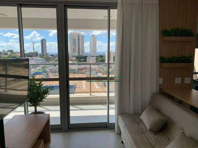 Apartamento com 1 dormitório para alugar, 52 m² por R$ 5.200,00/mês - Jardim Irajá - Ribeirão Preto/SP