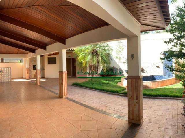 Casa com 3 dormitórios, 414 m² - venda por R$ 2.400.000,00 ou aluguel por R$ 10.000,00/mês - Jardim Santa Ângela - Ribeirão Preto/SP