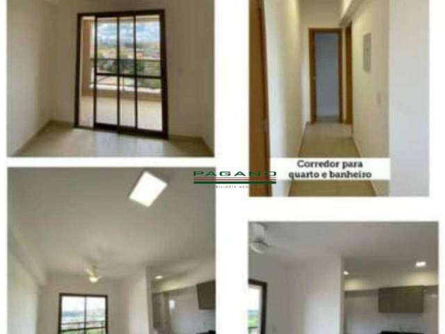 Apartamento com 1 dormitório para alugar, 46 m² por R$ 2.007,71/mês - Residencial Flórida - Ribeirão Preto/SP