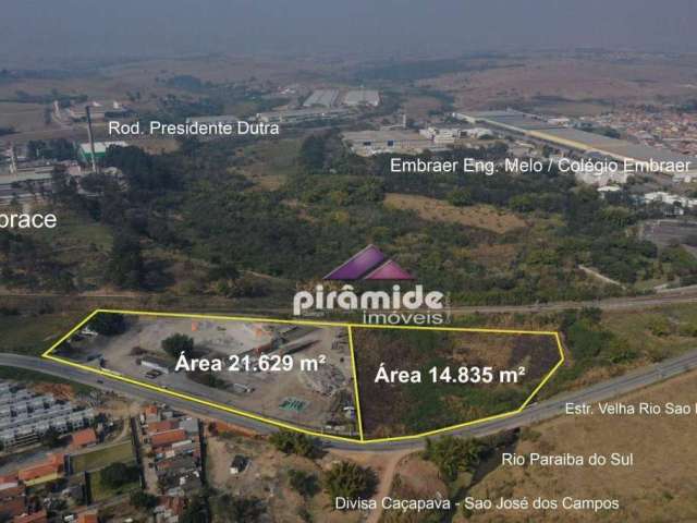 Área à venda, 14835 m² por R$ 2.900.000,00 - Santa Luzia - Caçapava/SP