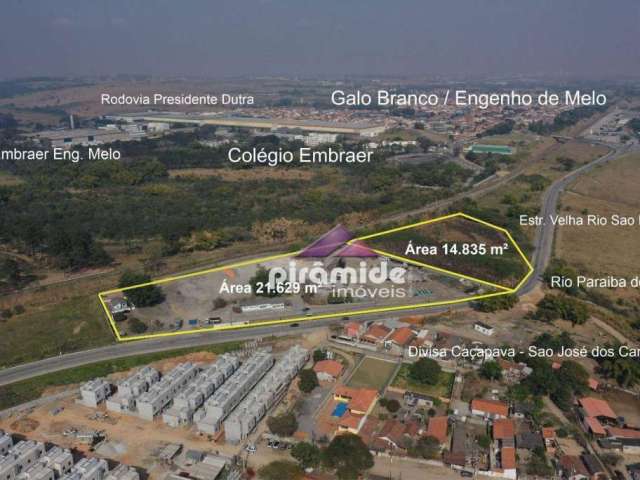 Área à venda, 36464 m² por R$ 7.100.000,00 - Santa Luzia - Caçapava/SP