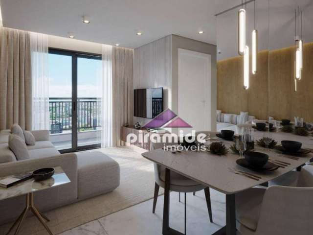Apartamento com 2 dormitórios à venda, 57 m² por R$ 400.301,00 - Monte Castelo - São José dos Campos/SP