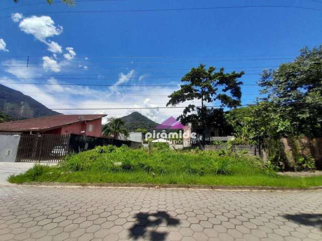 Terreno à venda, 381 m² por R$ 260.000,00 - Massaguaçu - Caraguatatuba/SP