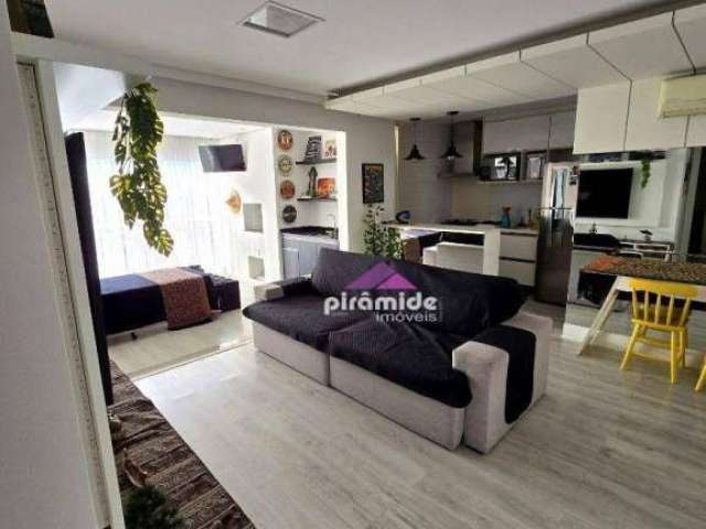 Apartamento com 1 dormitório à venda, 65 m² por R$ 700.000,00 - Royal Park - São José dos Campos/SP
