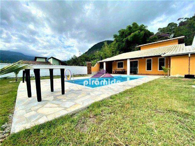 Casa com 4 dormitórios 4 suítes à venda, 160 m² por R$ 850.000 - Massaguaçu - Caraguatatuba/SP