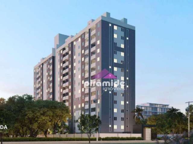 Apartamento com 2 dormitórios à venda, 51 m² por R$ 337.000,00 - Parque Residencial Flamboyant - São José dos Campos/SP